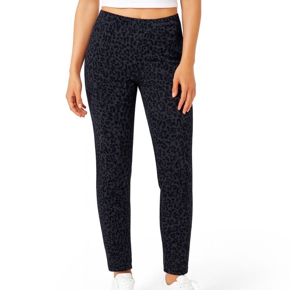 Old‎ Navy Leopard Print black Skinny Pants